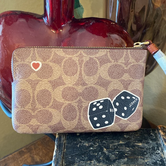 Coach Rexy corner zip wristlet - Picture 2 of 9